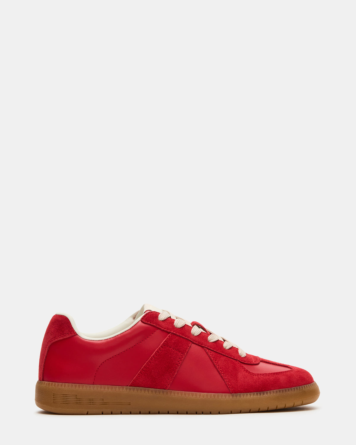 DIXON Red Low-Top Panel Men's Sneaker | Steve Madden Recommended