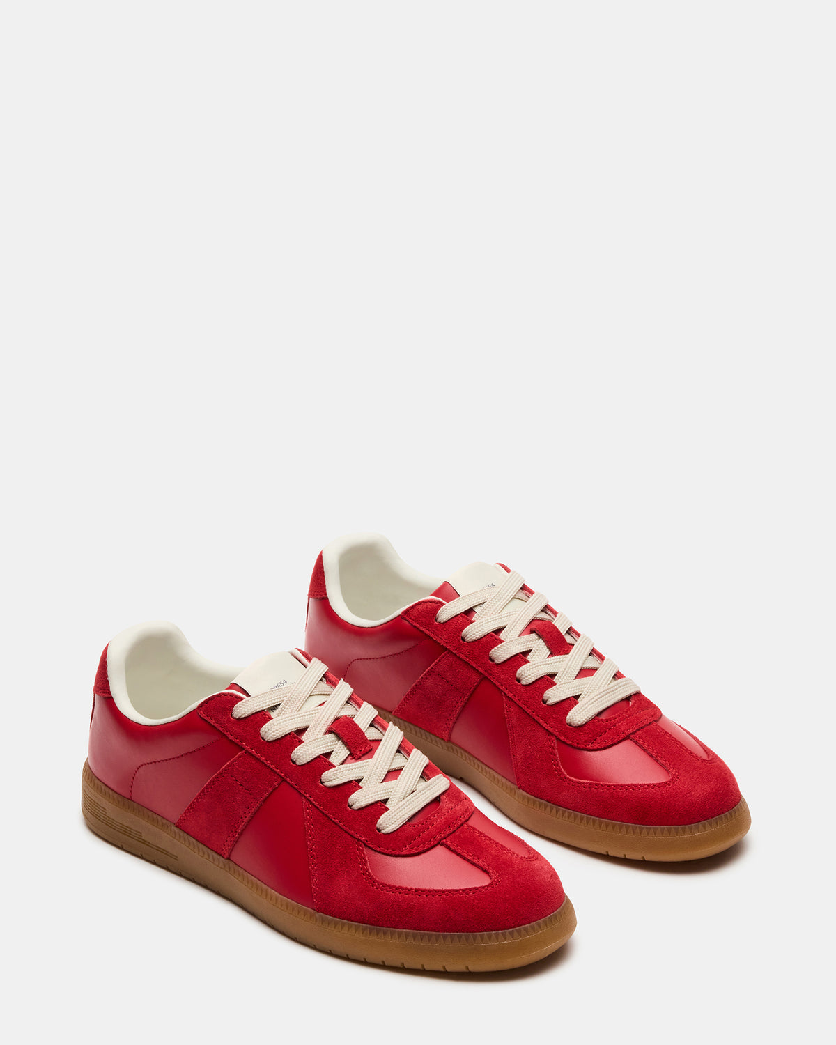 DIXON Red Low-Top Panel Men's Sneaker | Steve Madden Recommended