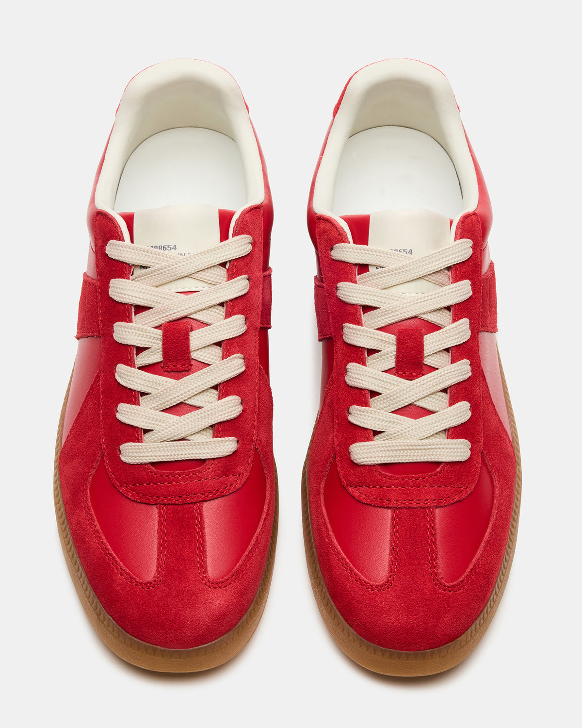 DIXON Red Low-Top Panel Men's Sneaker | Steve Madden Recommended