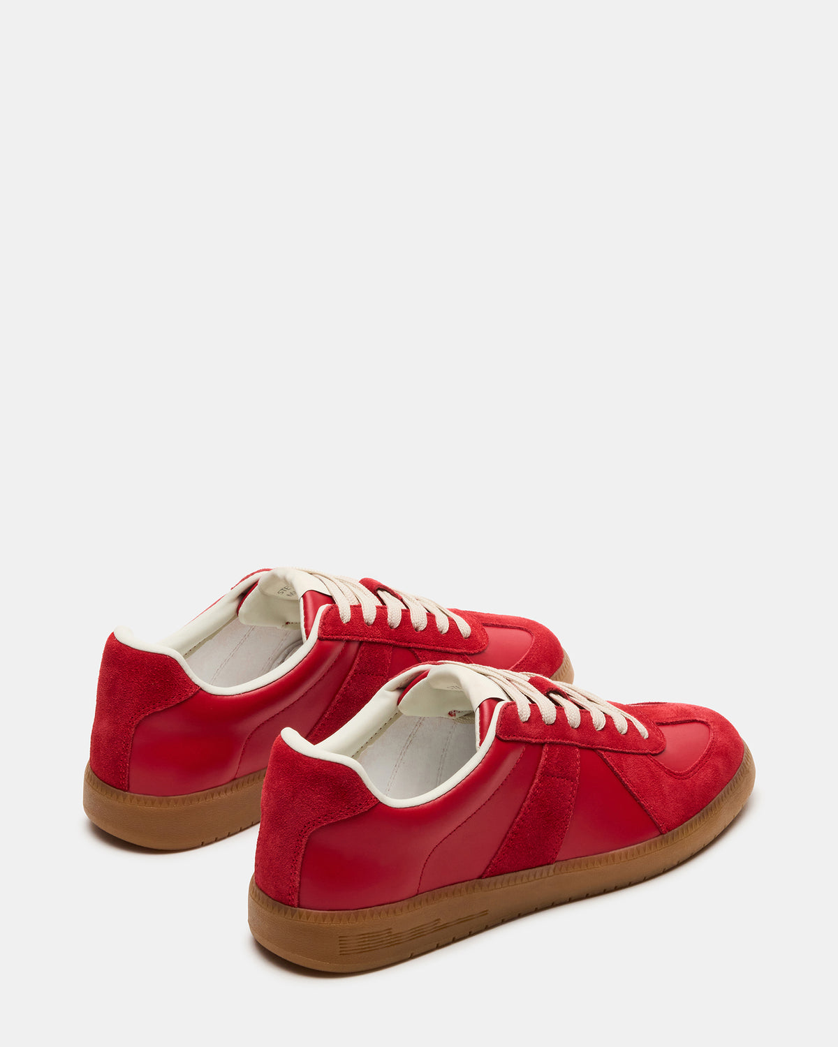 DIXON Red Low-Top Panel Men's Sneaker | Steve Madden Recommended