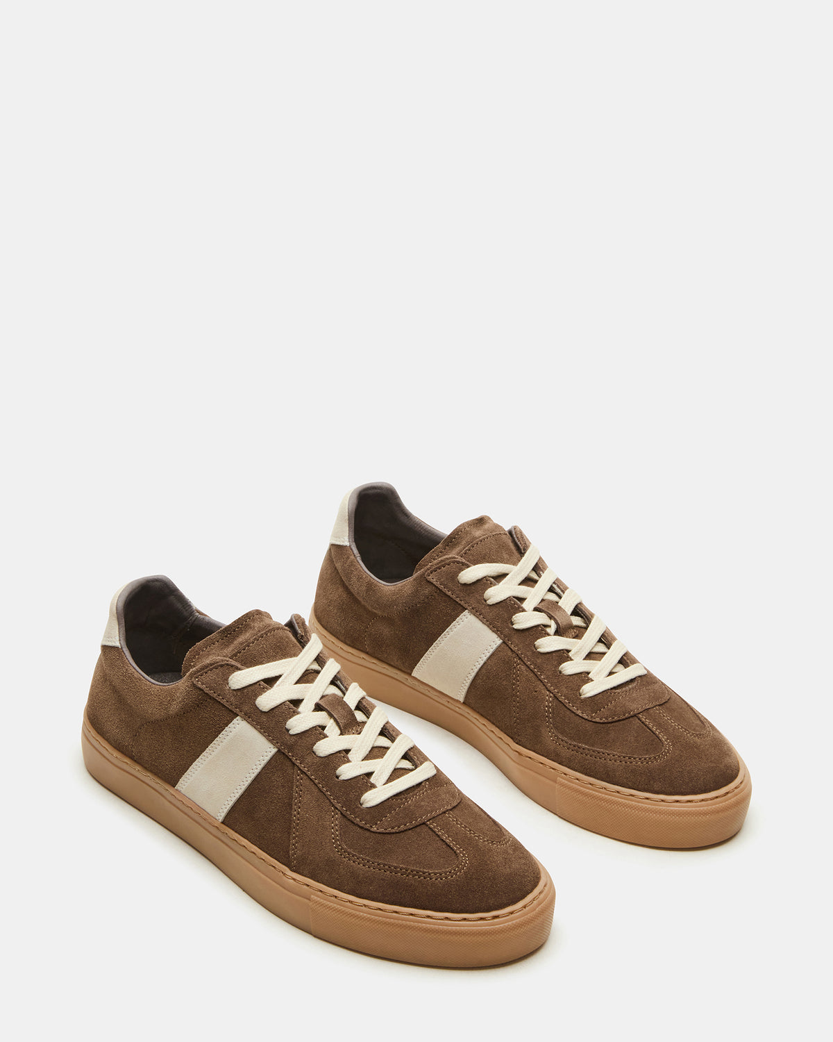 BRADY Taupe Suede Low-Top Lace-Up Men's Sneaker | Steve Madden Hot Sale