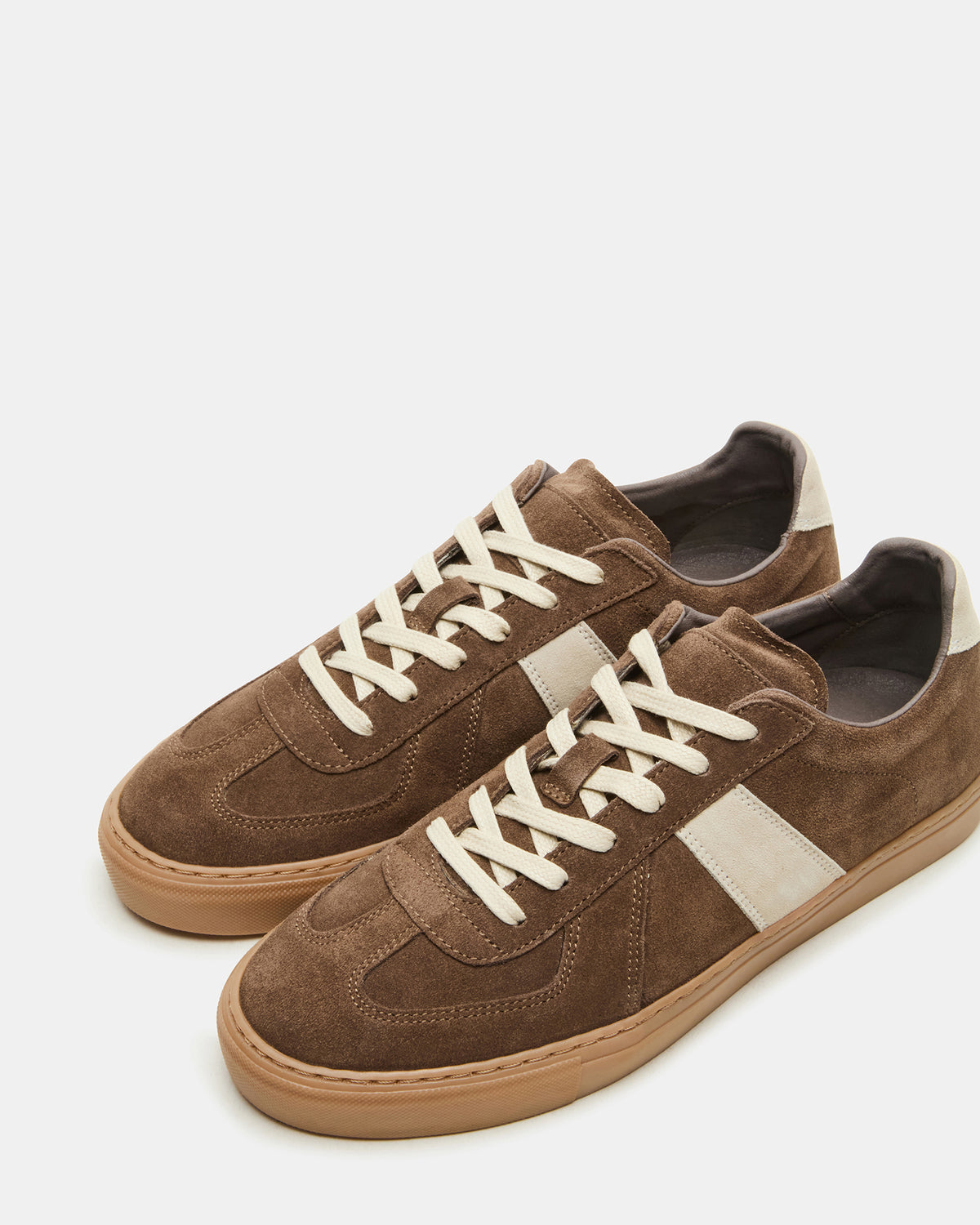BRADY Taupe Suede Low-Top Lace-Up Men's Sneaker | Steve Madden Hot Sale