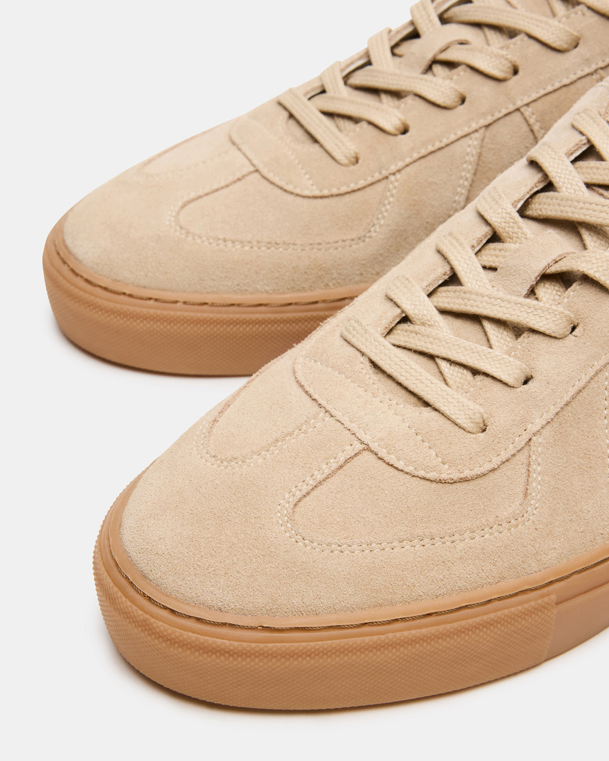 BRADY Sand Suede Low-Top Lace-Up Men's Sneaker | Steve Madden Trusted