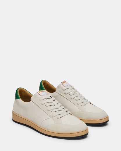 PRISMO Green Multi Low-Top Lace-Up Men's Sneaker | Steve Madden Great Value