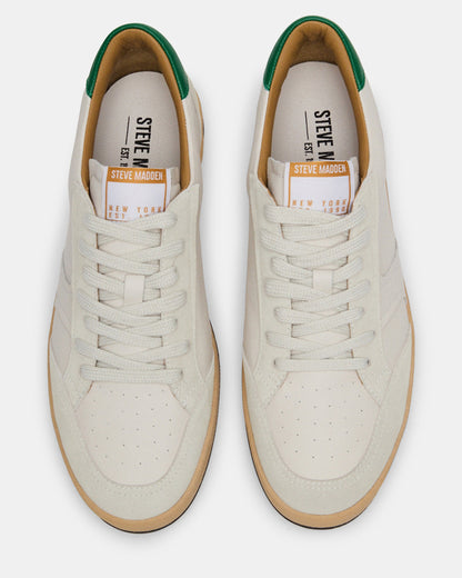 PRISMO Green Multi Low-Top Lace-Up Men's Sneaker | Steve Madden Great Value