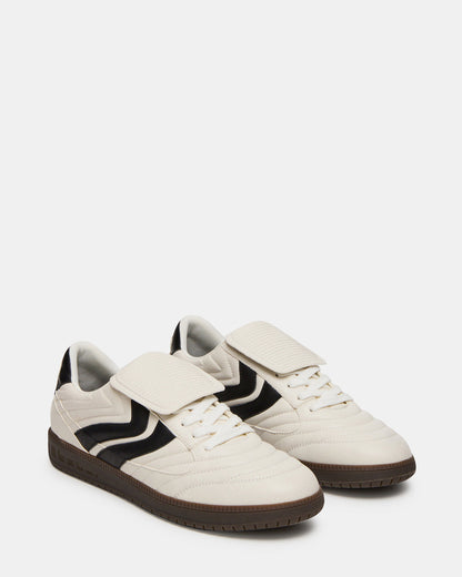 JANOS White Leather Low-Top Lace-Up Men's Sneaker | Steve Madden Popular