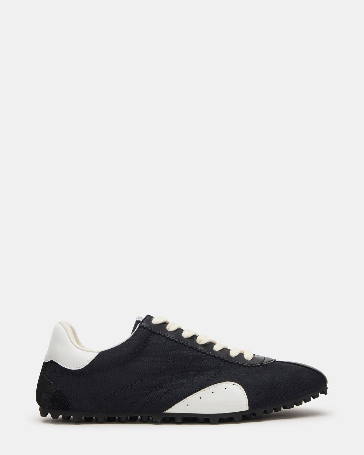 PUZZLE Black Low-Top Lace-Up Men's Sneaker | Steve Madden Sale