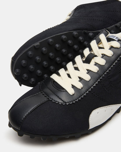 PUZZLE Black Low-Top Lace-Up Men's Sneaker | Steve Madden Sale