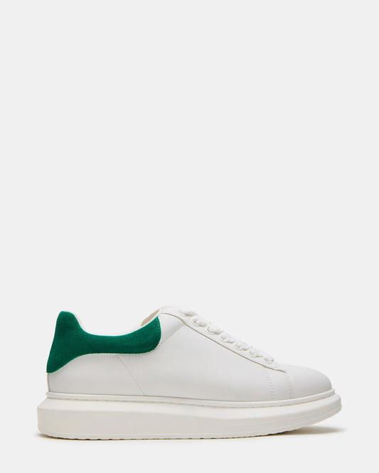 FROSTED Green Multi Men's Low-Top Lace-Up Sneaker | Steve Madden Best Price
