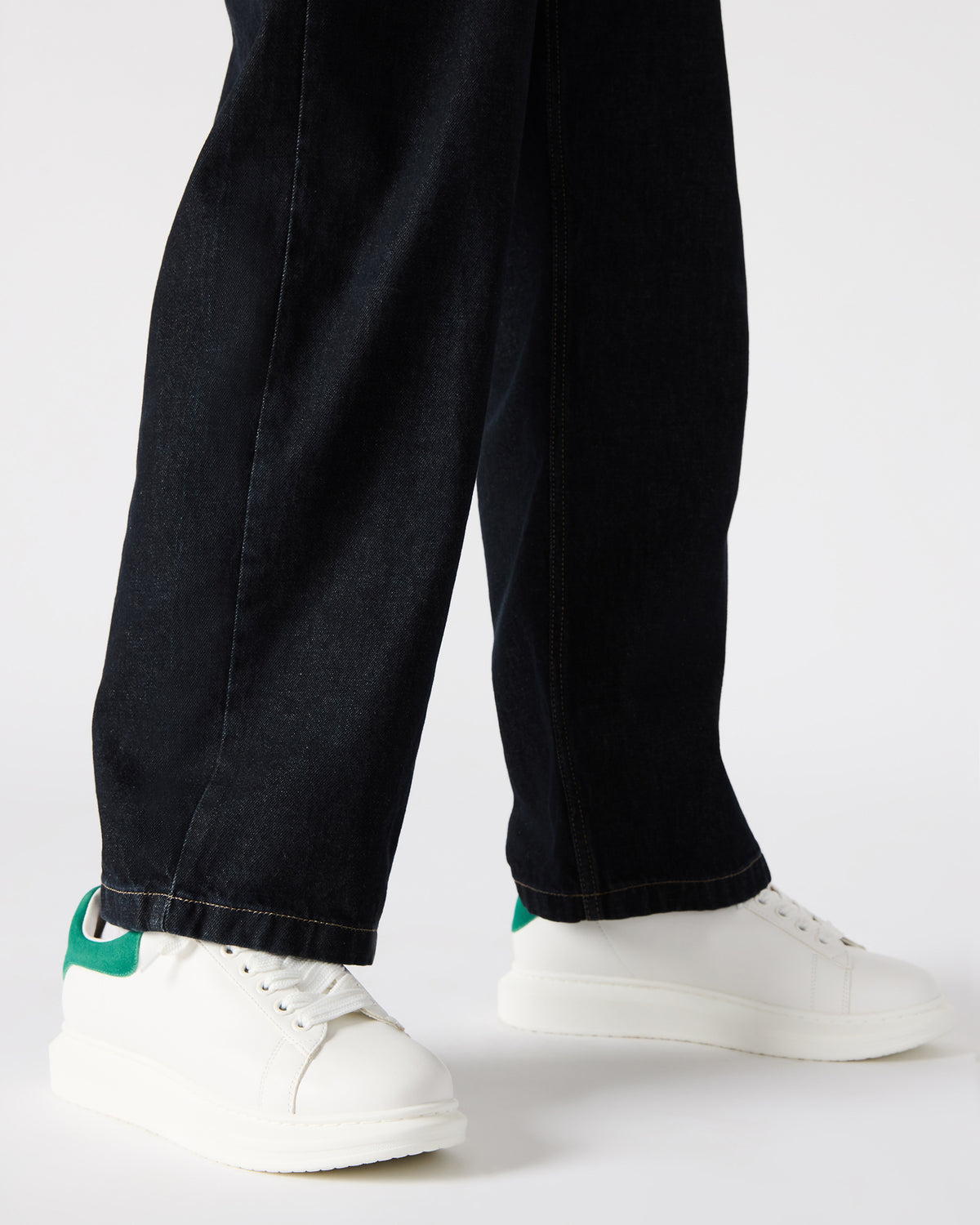 FROSTED Green Multi Men's Low-Top Lace-Up Sneaker | Steve Madden Best Price