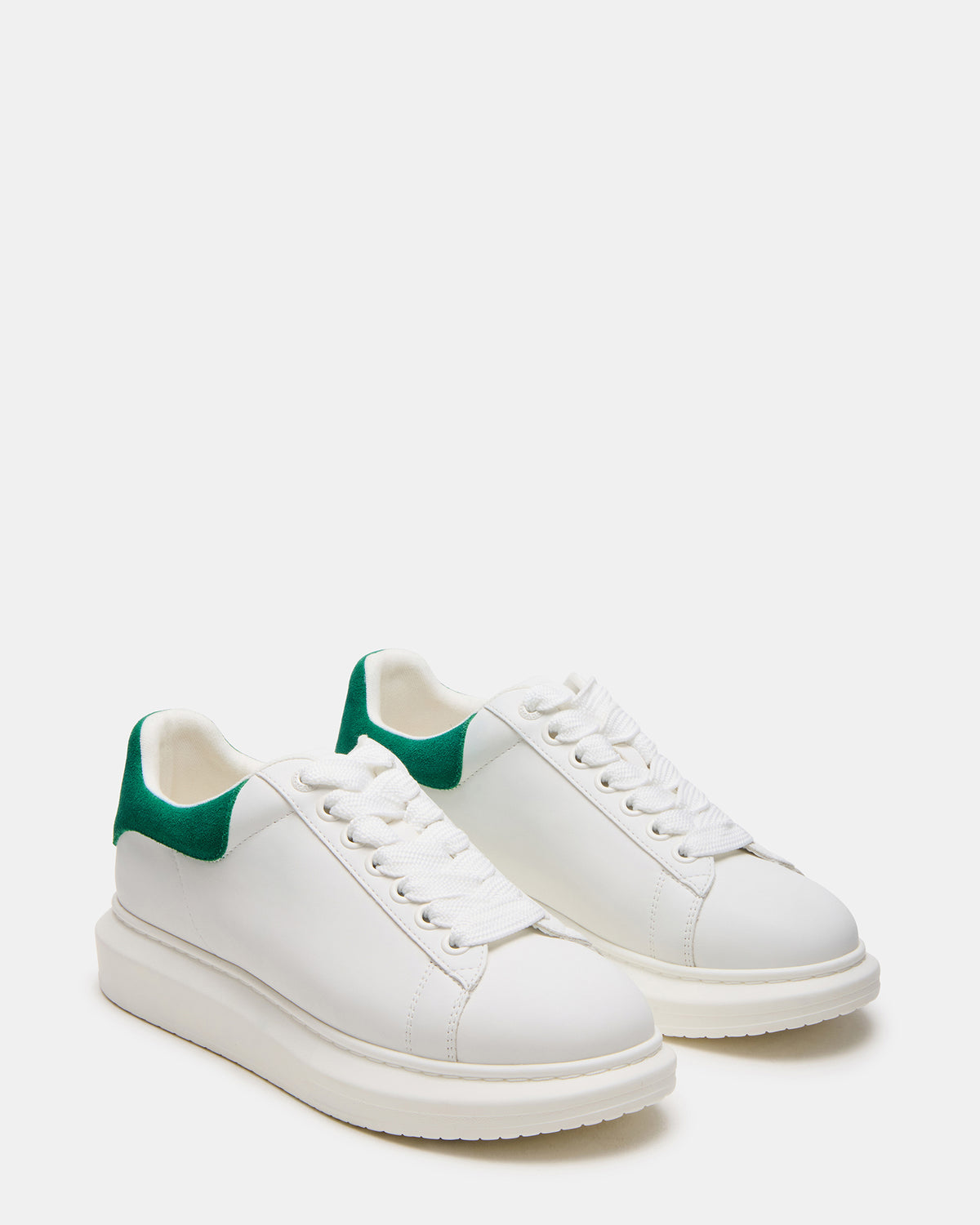 FROSTED Green Multi Men's Low-Top Lace-Up Sneaker | Steve Madden Best Price