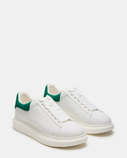 FROSTED Green Multi Men's Low-Top Lace-Up Sneaker | Steve Madden Best Price