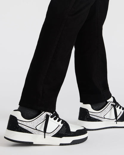 BUGLE Black Multi Men's Low-Top Lace-Up Sneaker | Steve Madden Customer Favorite