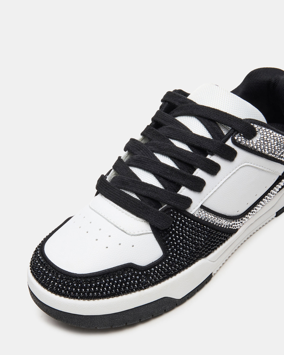 BUGLE Black Multi Men's Low-Top Lace-Up Sneaker | Steve Madden Customer Favorite
