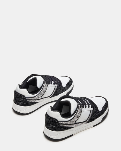 BUGLE Black Multi Men's Low-Top Lace-Up Sneaker | Steve Madden Customer Favorite