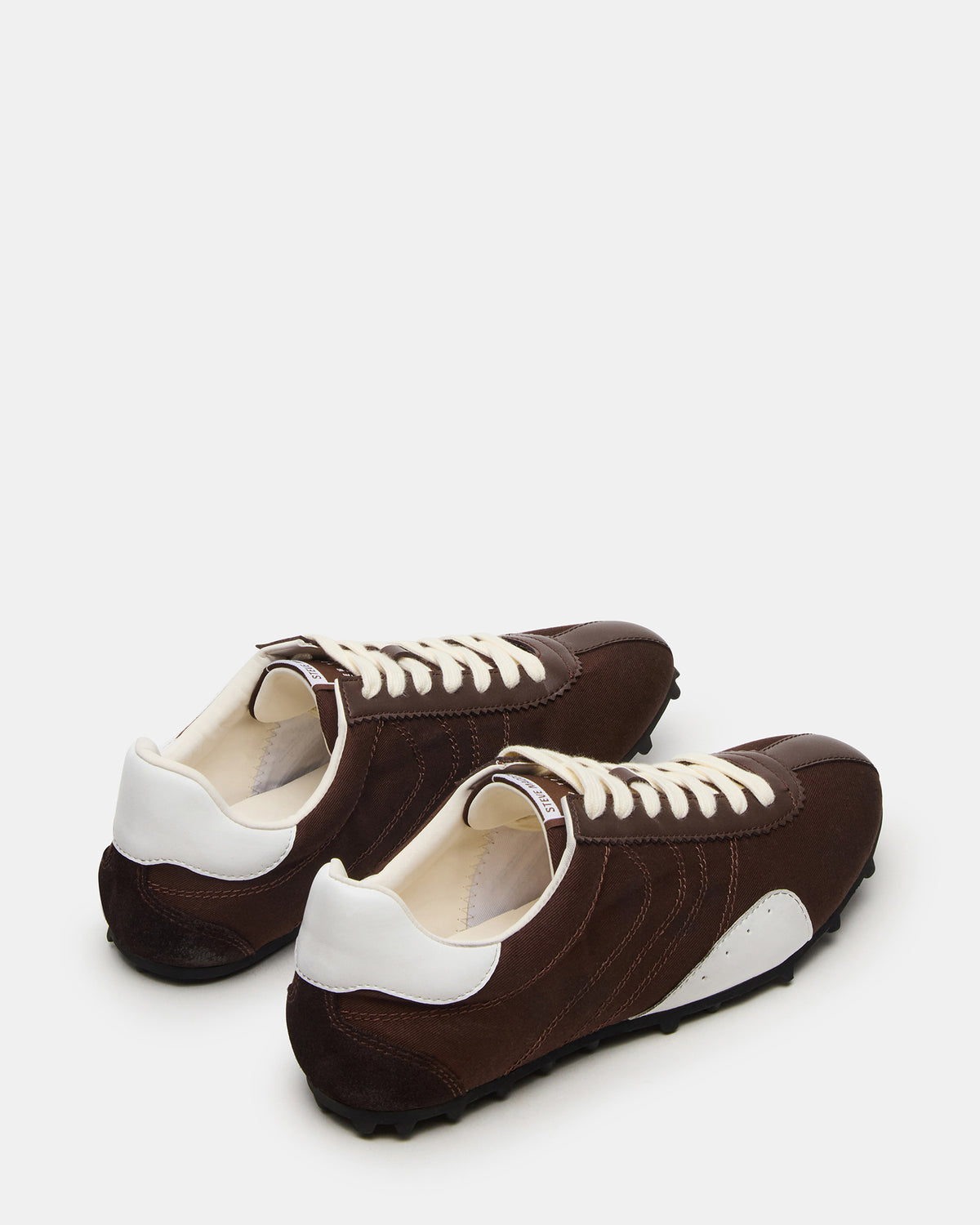PUZZLE Brown Low-Top Lace-Up Men's Sneaker | Steve Madden Exclusive
