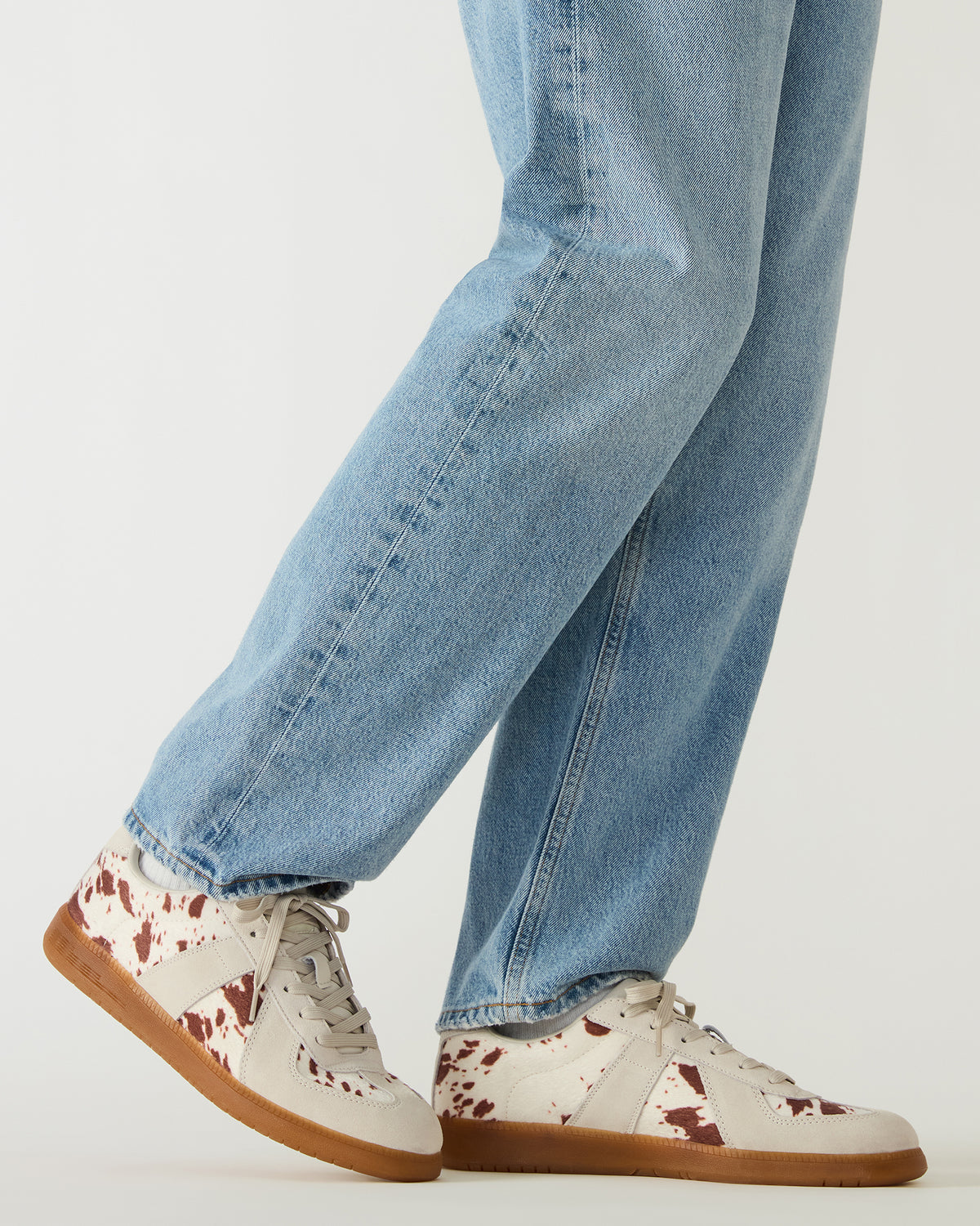 DIXON Brown Multi Low-Top Panel Men's Sneaker | Steve Madden Popular