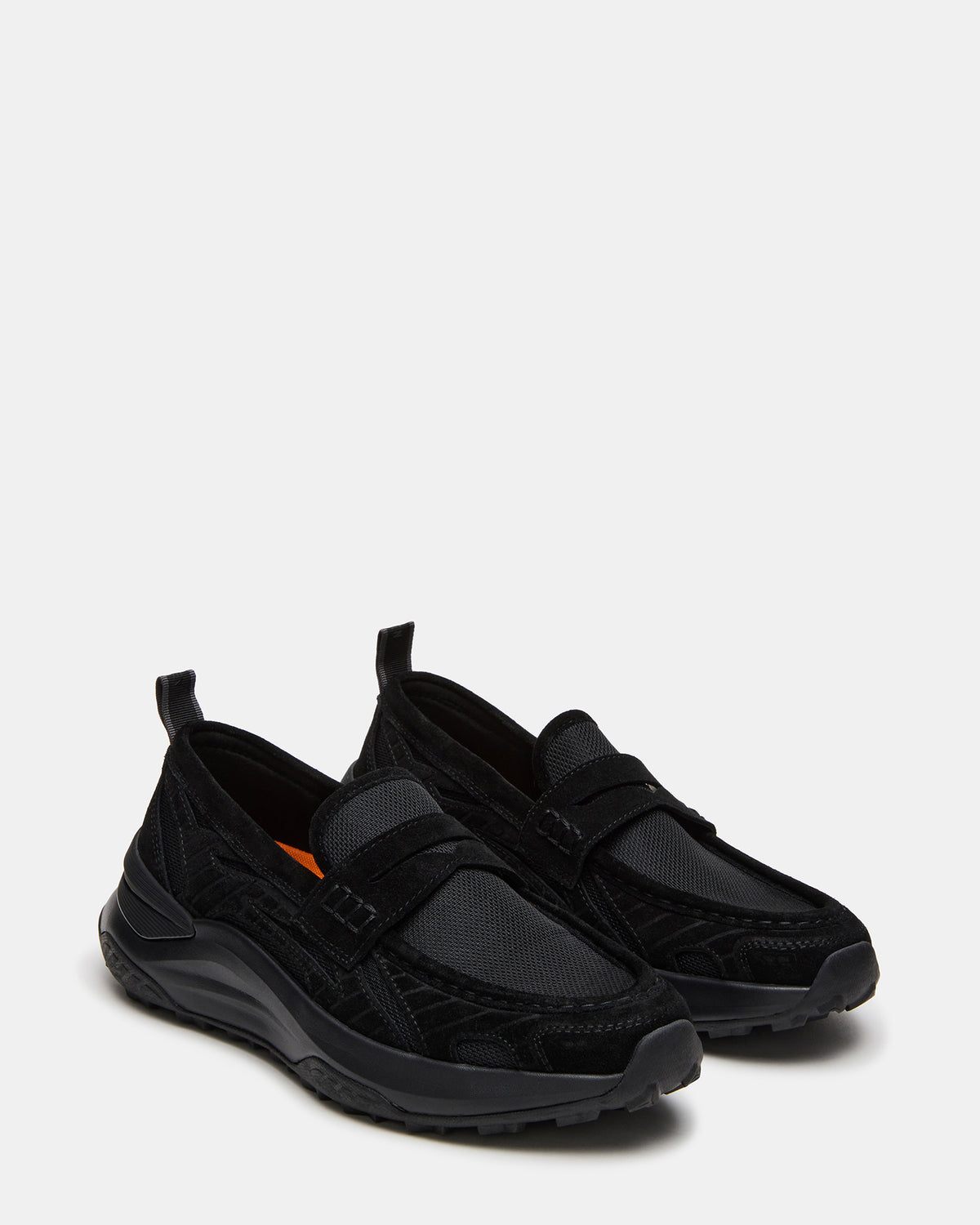 PARRISH Black Low-Top Slip-On Men's Sneaker | Steve Madden Special Offer