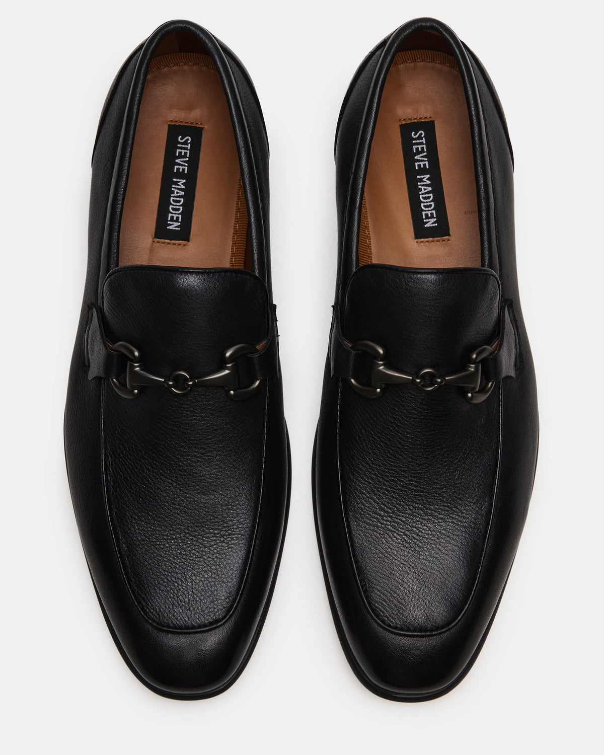 JAYSHAN Black Leather Men's Dress Loafer | Steve Madden Sale
