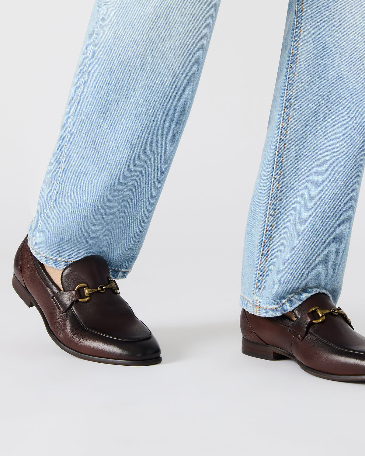 JAYSHAN Brown Leather Men's Dress Loafer | Steve Madden Featured