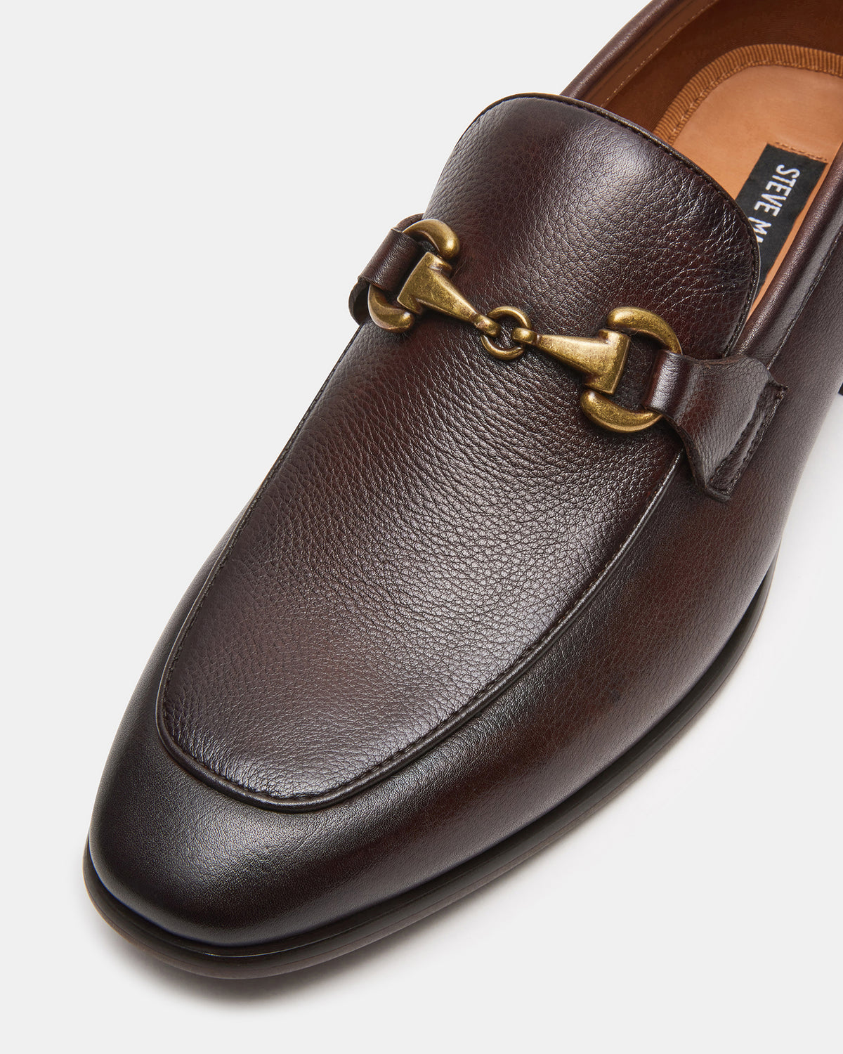 JAYSHAN Brown Leather Men's Dress Loafer | Steve Madden Featured