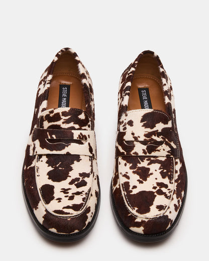 NATAN Cream Multi Slip-On Dress Men's Loafer | Steve Madden Essential
