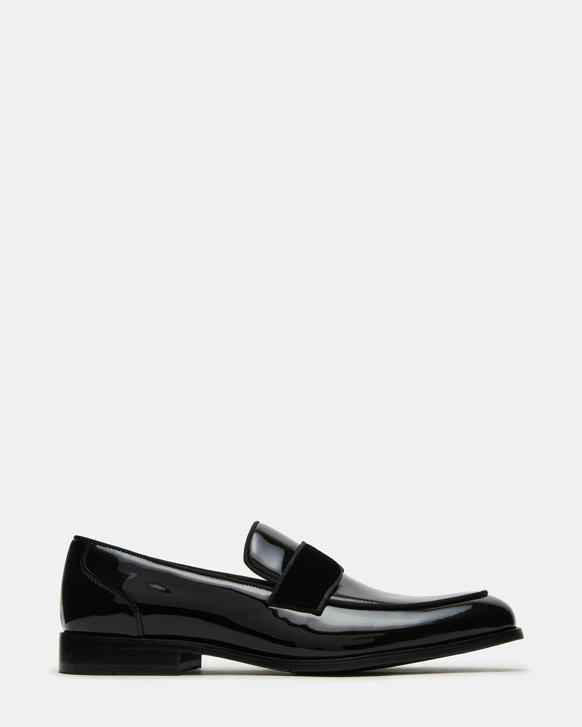 ESCADA Black/Black Slip-On Men's Dress Loafer | Steve Madden Exclusive