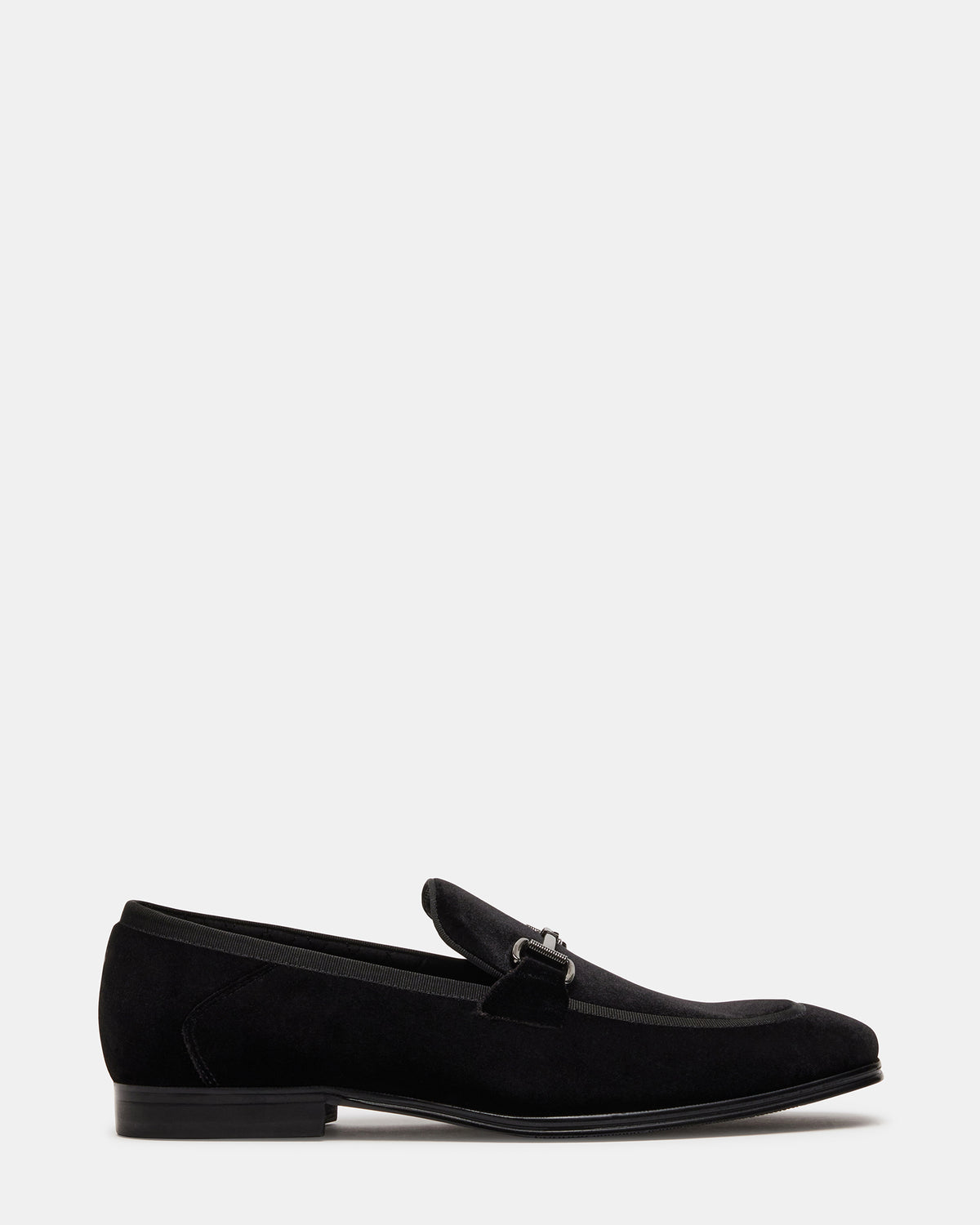 AADI Black/Silver Men's Dress Loafer | Steve Madden Value