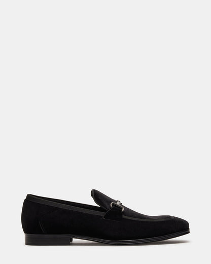 AADI Black/Silver Men's Dress Loafer | Steve Madden Value