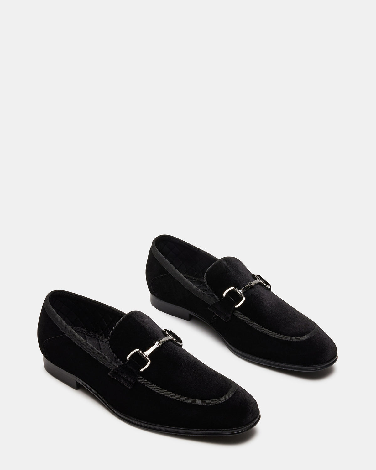AADI Black/Silver Men's Dress Loafer | Steve Madden Value