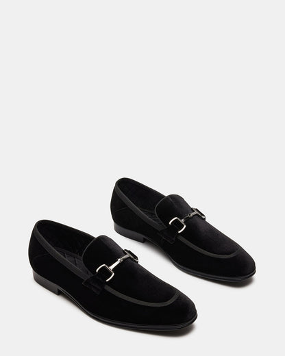 AADI Black/Silver Men's Dress Loafer | Steve Madden Value