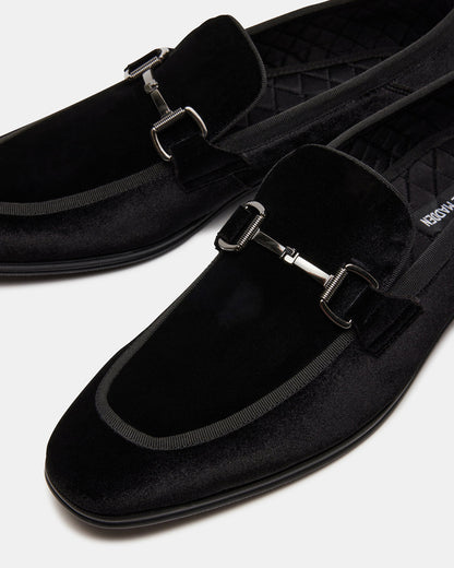 AADI Black/Silver Men's Dress Loafer | Steve Madden Value
