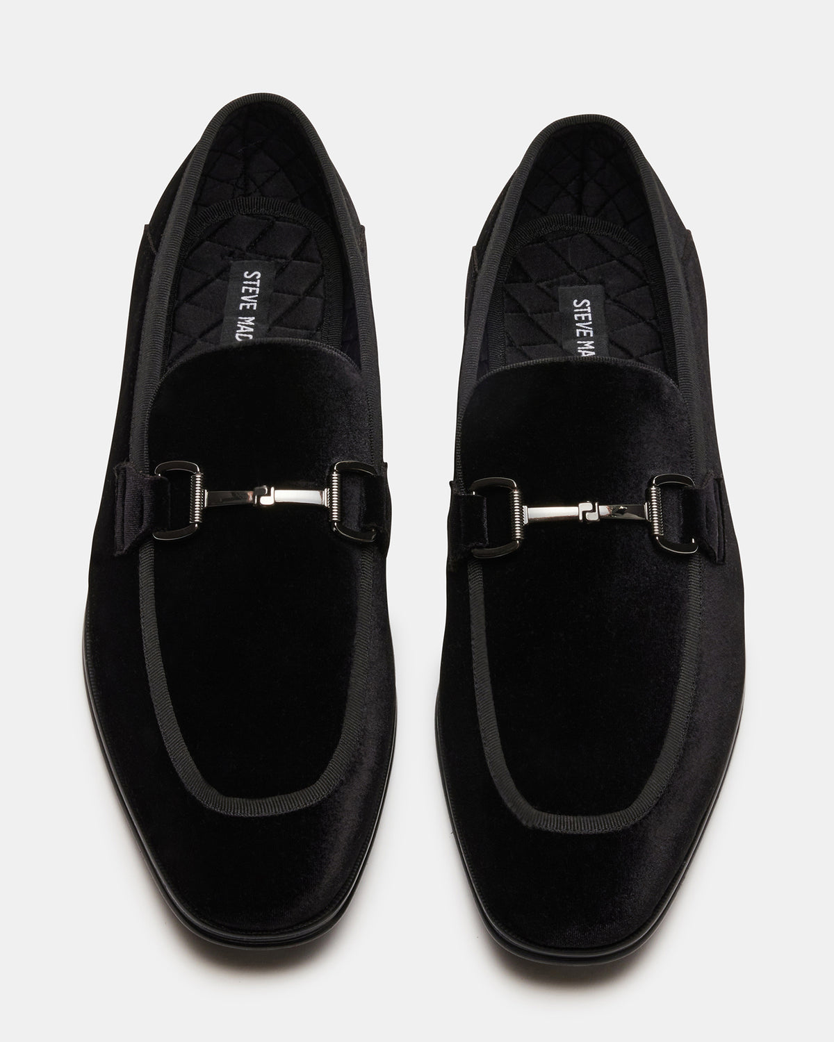 AADI Black/Silver Men's Dress Loafer | Steve Madden Value
