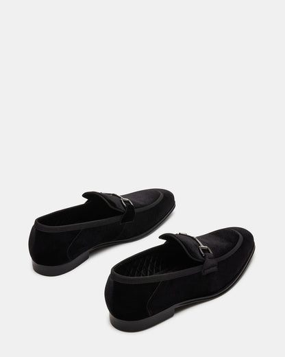 AADI Black/Silver Men's Dress Loafer | Steve Madden Value