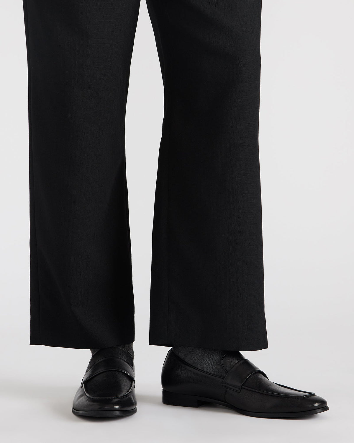 BISCUIT Black Leather Slip-On Men's Dress Loafer | Steve Madden Customer Favorite