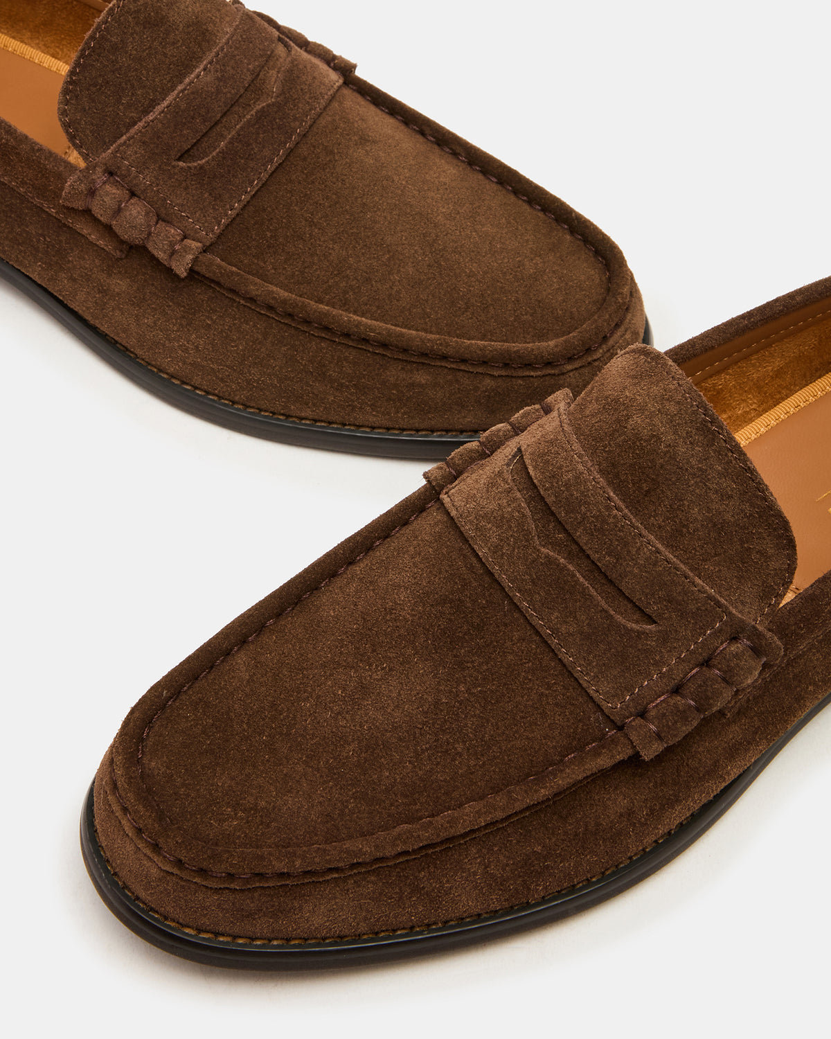 HUCKLE Dark Brown Slip-On Men's Loafer | Steve Madden Best Price