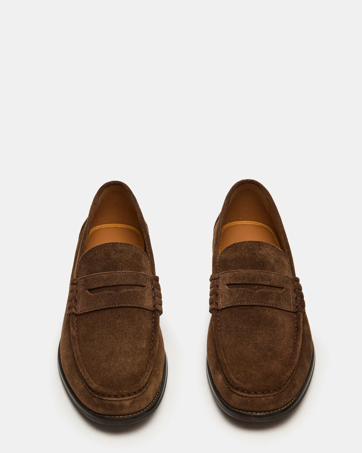 HUCKLE Dark Brown Slip-On Men's Loafer | Steve Madden Best Price