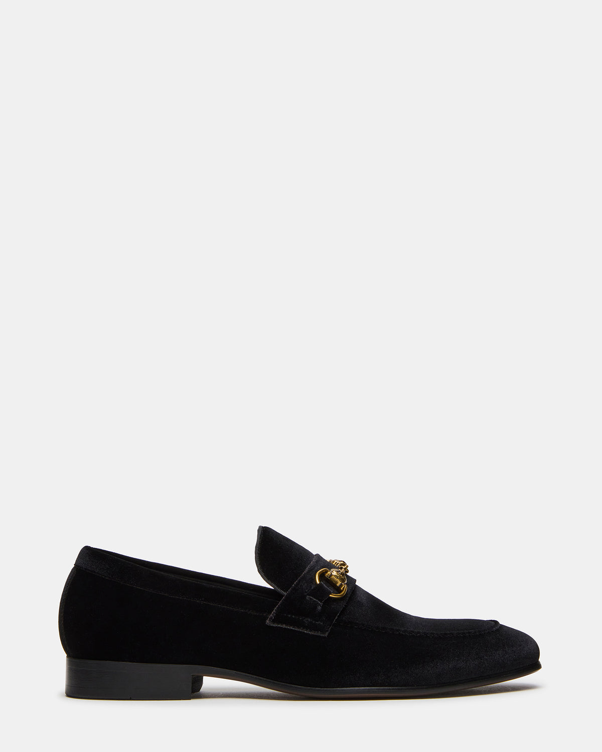 JAKIRO Black Velvet Slip-On Dress Men's Loafer | Steve Madden Customer Favorite