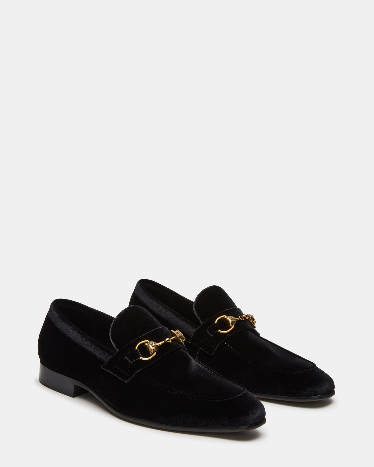JAKIRO Black Velvet Slip-On Dress Men's Loafer | Steve Madden Customer Favorite
