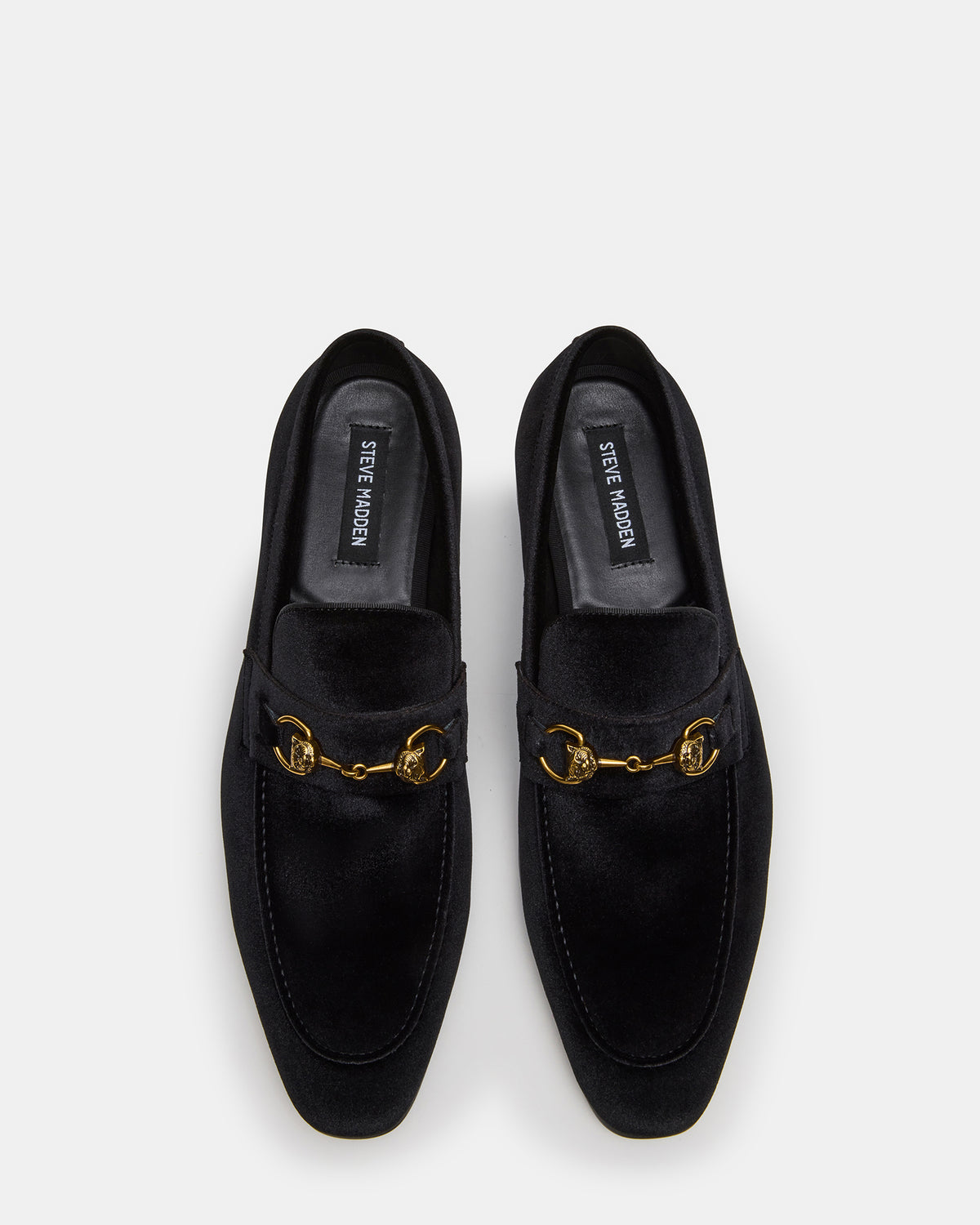JAKIRO Black Velvet Slip-On Dress Men's Loafer | Steve Madden Customer Favorite