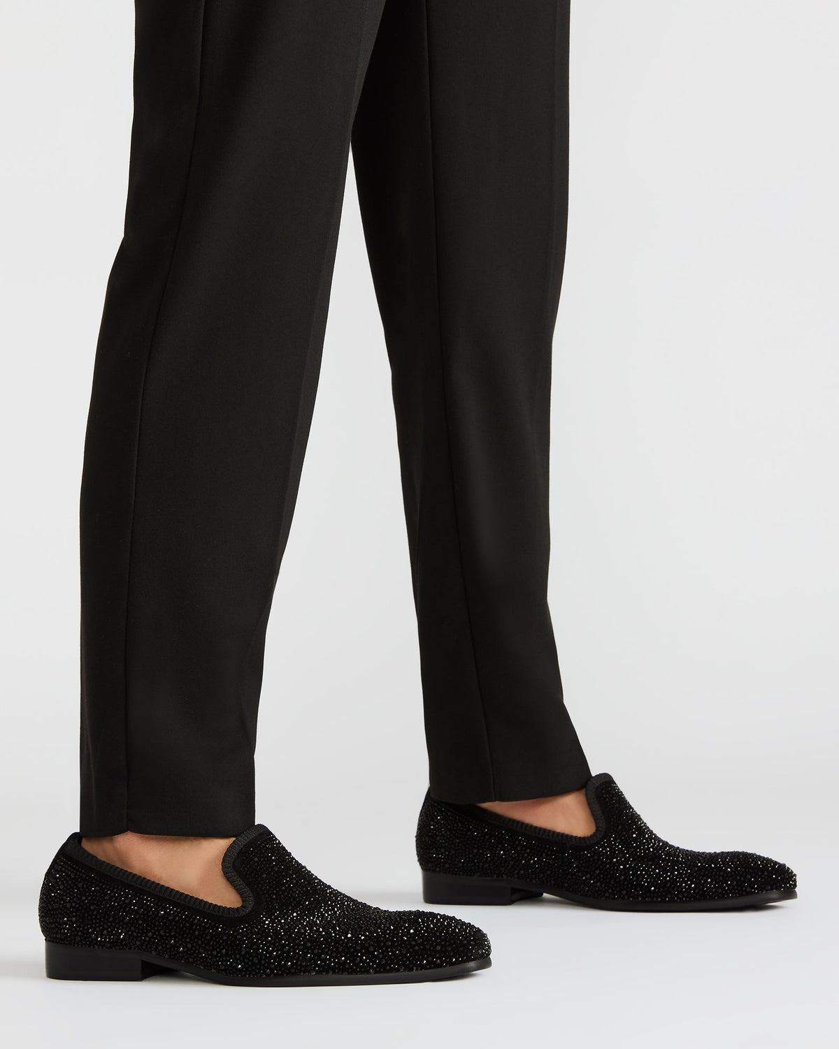 BANNOCH Rhinestone Men's Slip-On Loafer | Steve Madden Value