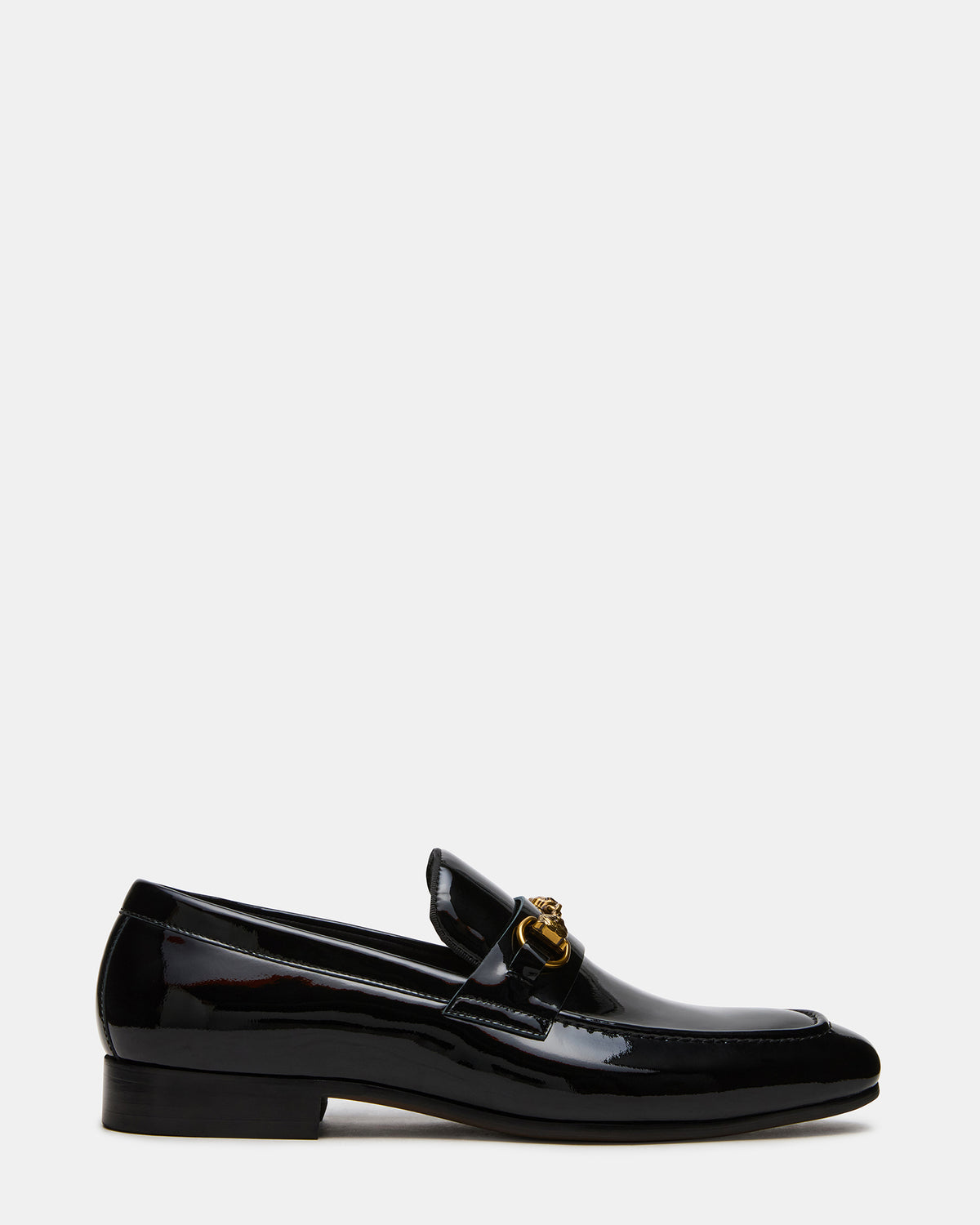 JAKIRO Black Patent Slip-On Dress Men's Loafer | Steve Madden Best Price