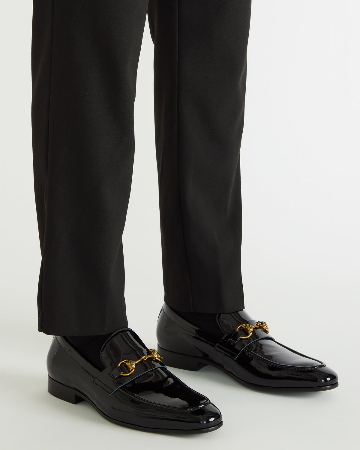 JAKIRO Black Patent Slip-On Dress Men's Loafer | Steve Madden Best Price
