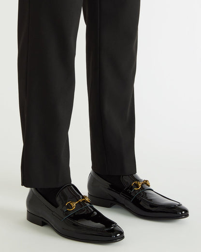 JAKIRO Black Patent Slip-On Dress Men's Loafer | Steve Madden Best Price