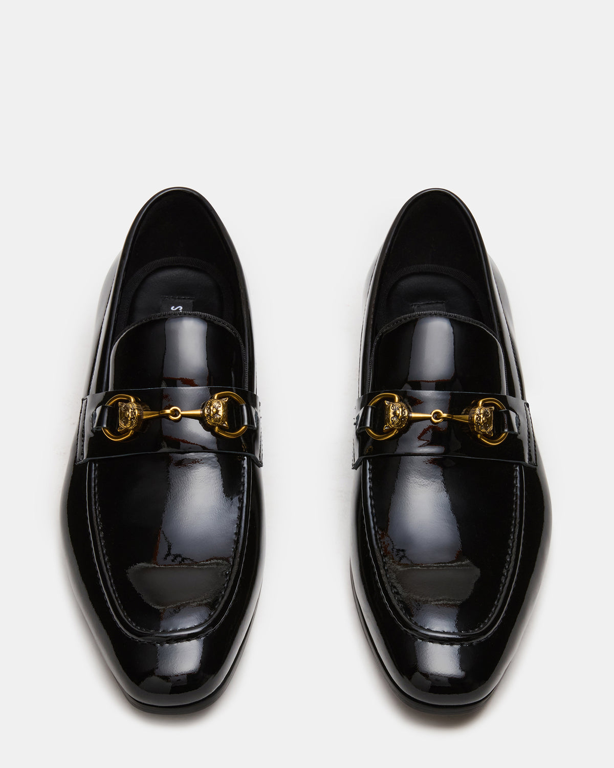JAKIRO Black Patent Slip-On Dress Men's Loafer | Steve Madden Best Price
