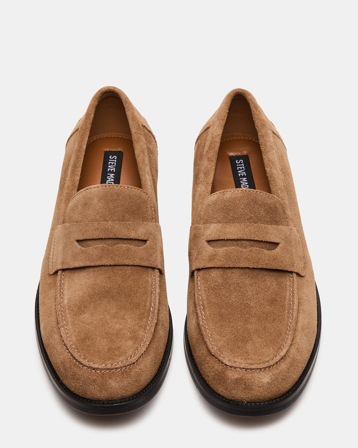 NATAN Taupe Suede Slip-On Dress Men's Loafer | Steve Madden Best Price