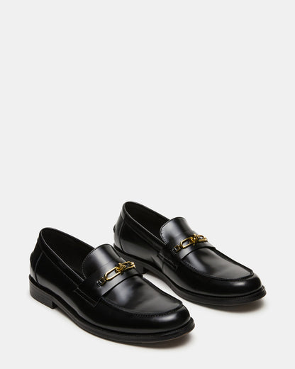 NEVINN Black Slip-On Dress Men's Loafer | Steve Madden Great Value