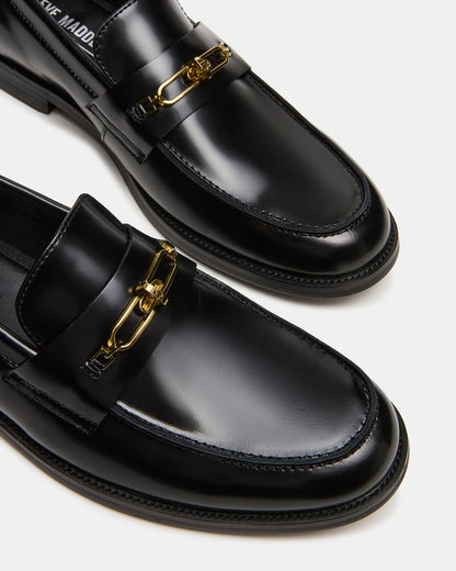 NEVINN Black Slip-On Dress Men's Loafer | Steve Madden Great Value
