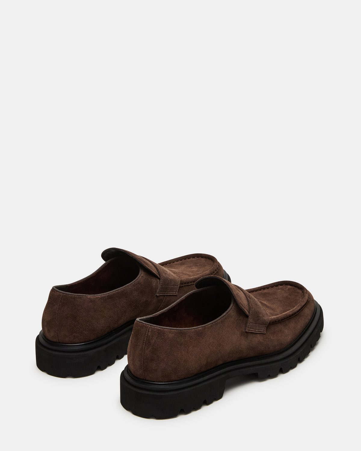RADKIN Brown Suede Slip-On Dress Men's Loafer | Steve Madden Smart Buy