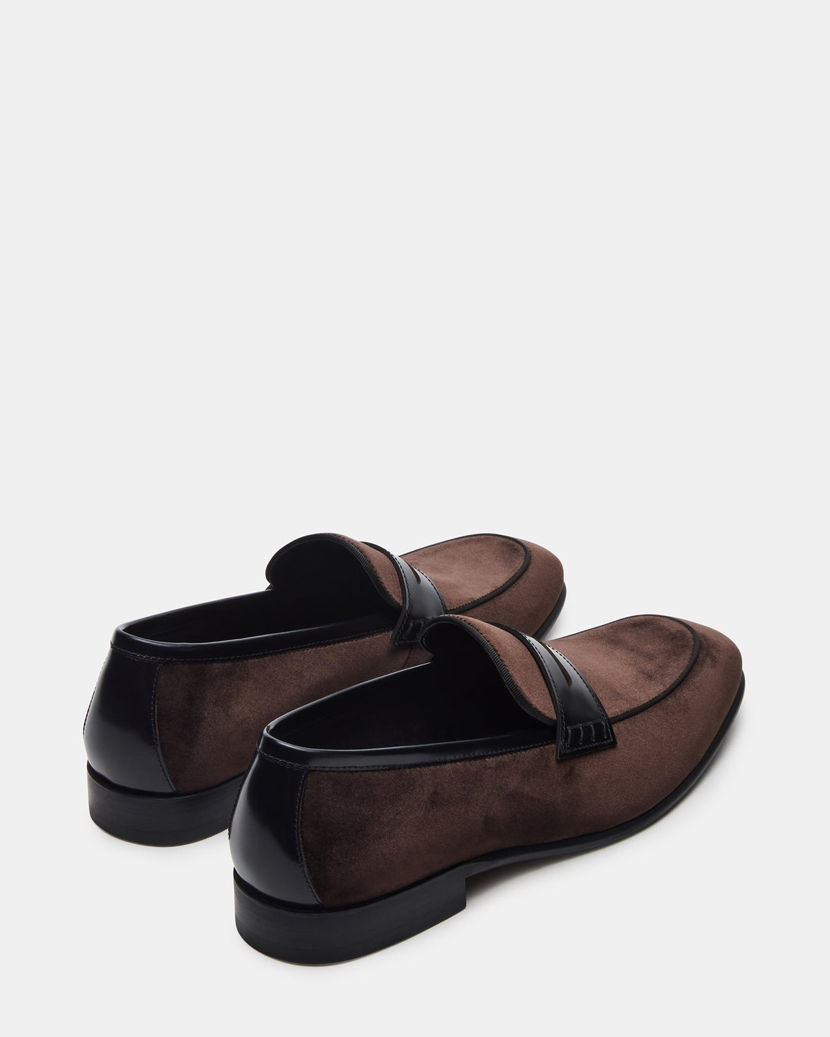 YARDLY Brown Velvet Slip-On Men's Dress Loafer | Steve Madden Special Offer